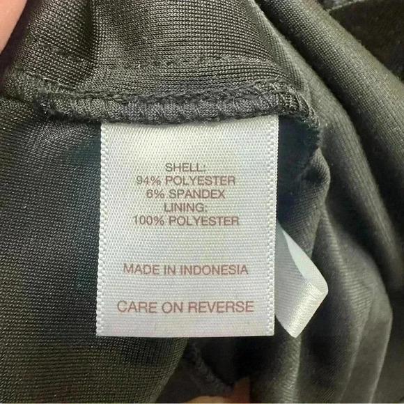 NWT New York & Company Eva Mendes Black Velvet Faux Wrap Dress Size XS/Small New - Picture 13 of 14